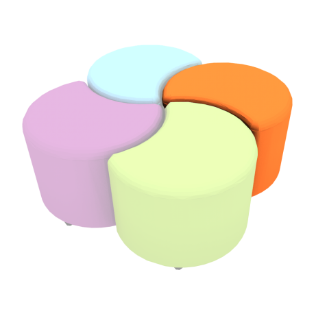 Clover Seating Set Plain Fourth Colour