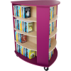 Delta freestanding display bookshelf