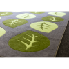 Natural World Leaf Square Rug 